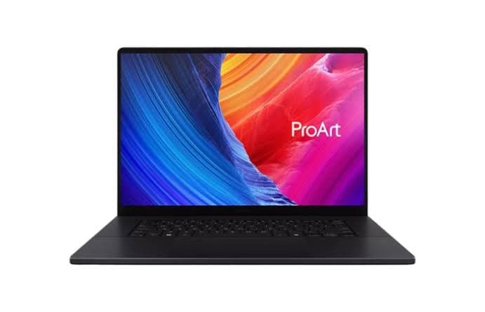 Asus ProArt P16 H7606WX-SE910W 2025 (Ryzen AI 9 370, RTX 5090, 64GB, 2TB, 16" 4K OLED)